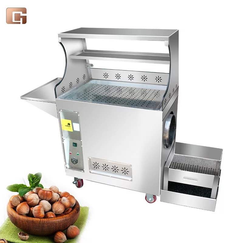 Hot Sale Electric 50kg Grain Roasting Machine /Nuts Drying Machine Cereal Oat Roasting Machine