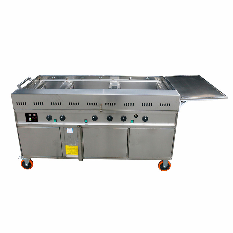  Automatic Gas Chicken Roaster Roasting Machine For Sale