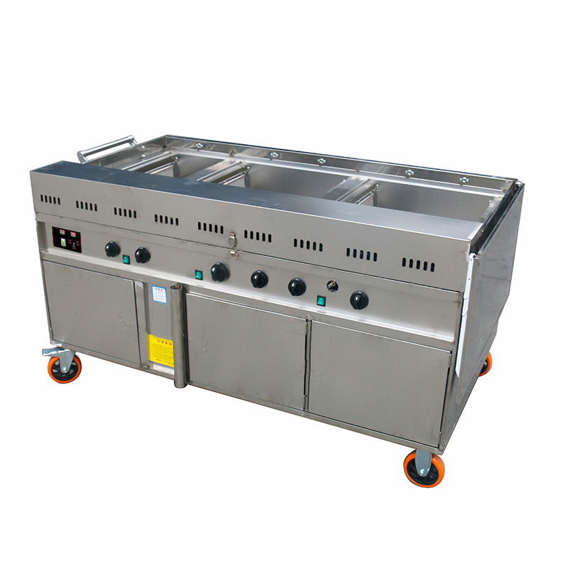  Automatic Gas Chicken Roaster Roasting Machine For Sale