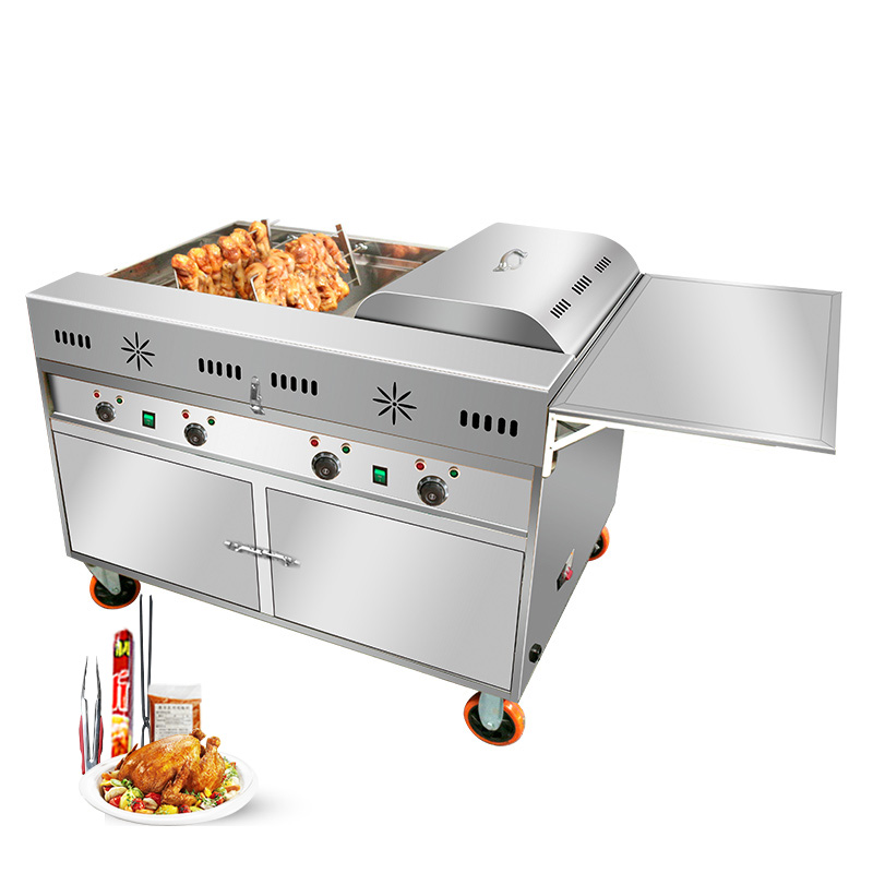 Chicken Commercial Rotisserie Oven Machine Electric Chicken Roaster Machine