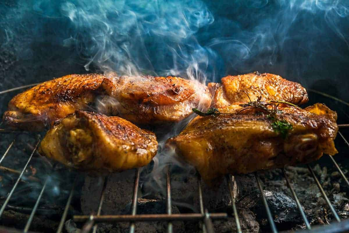 Charcoal Chicken Grill Machine