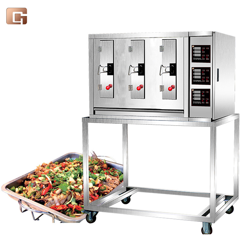 Custom Commercial Barbecue Electric Portable 3 Grid Fish Grill Machine Grilled Fish Stove