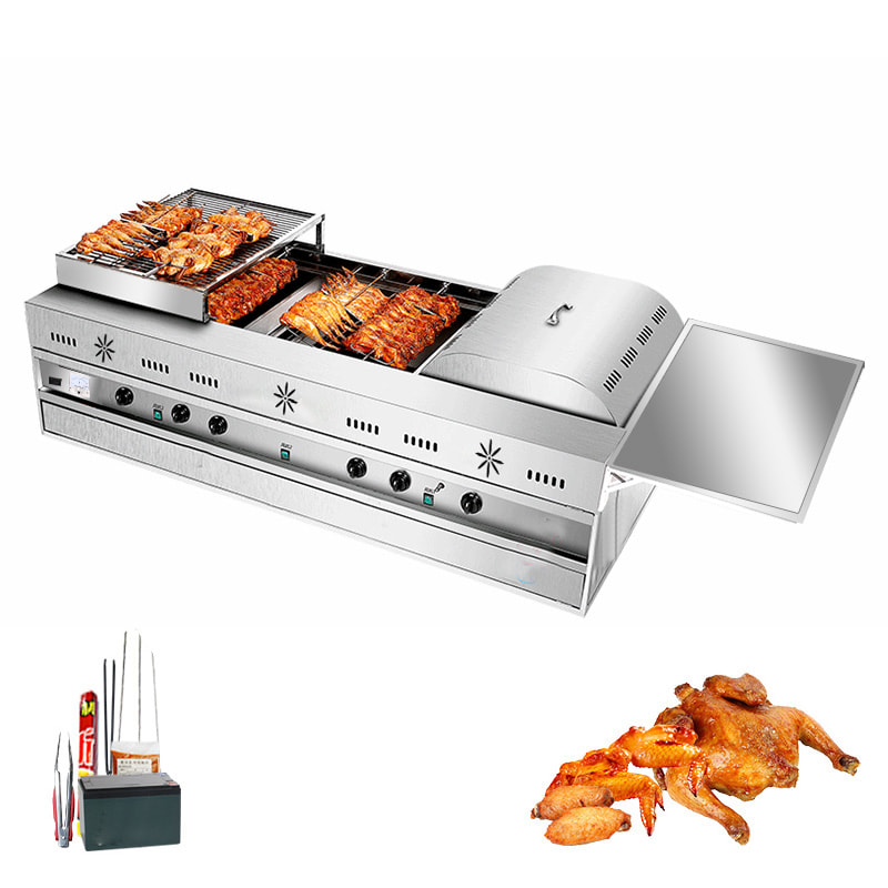 Automatic Chicken Rotisserie|Gas Chicken Roaster|Gas Chicken Grill Machine|No reviews yet