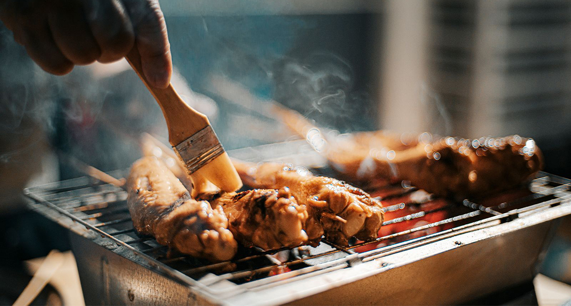 Charcoal BBQ Oven