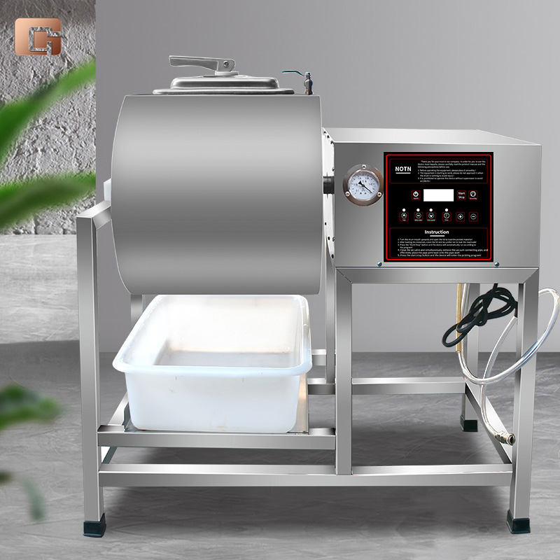 Vacuum meat marinating machine