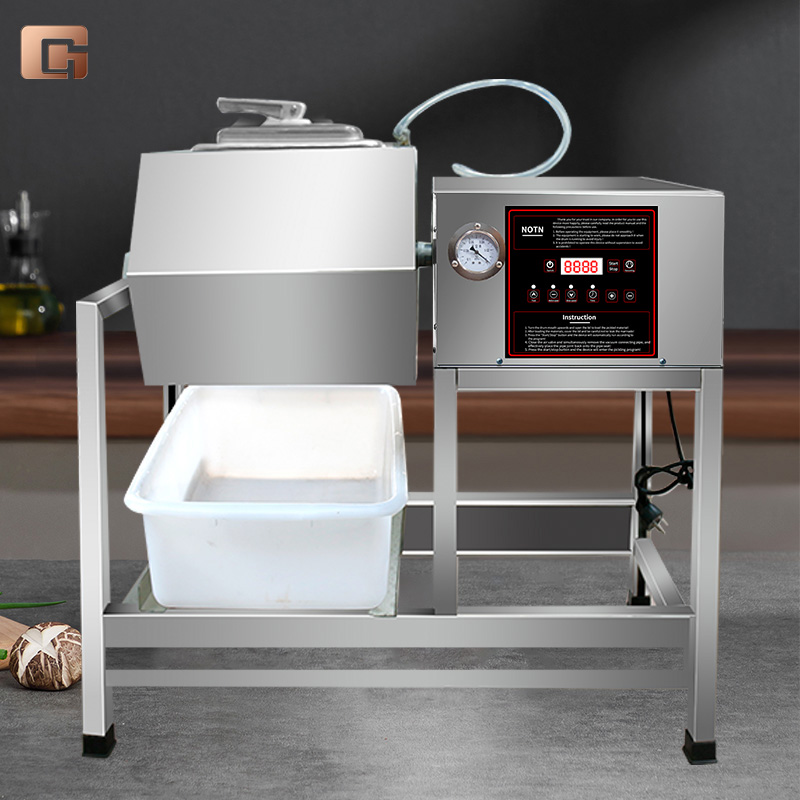 High Quality Automatic New Vacuum Salt Beef Meat Massage Tumbler Marinating Machine In Meat Mixer For Meat Processing