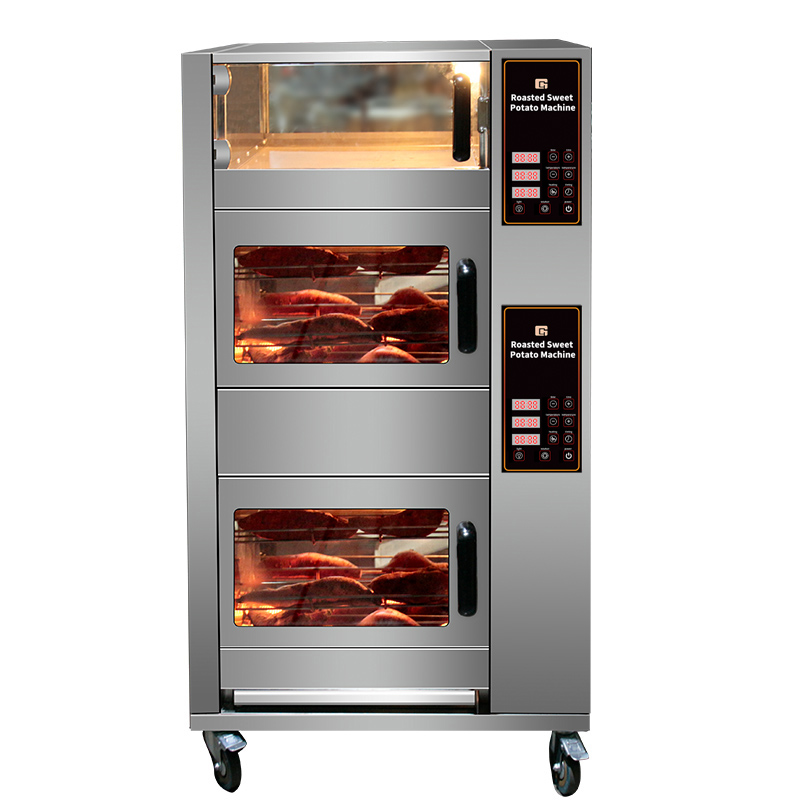 Commercial Stainless Steel Roasted Sweet Potato Machine Red Potato Roasted Machine Potato Grilled Oven